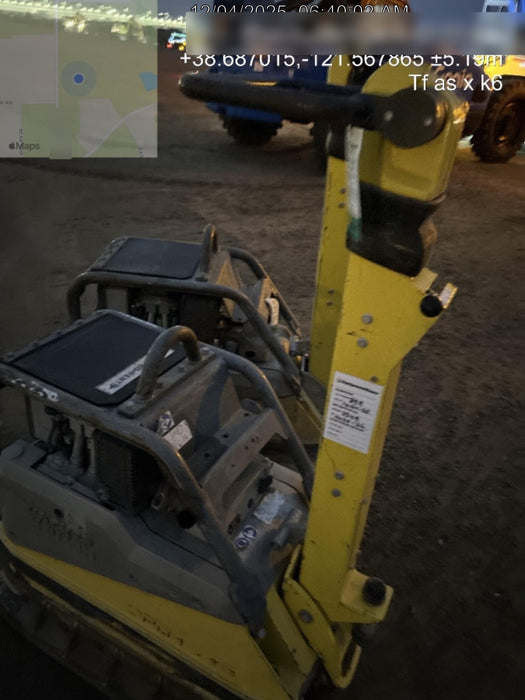 2020 Wacker Neuson DPU4545HEH Standard Reversible Plate Compactor 1000#