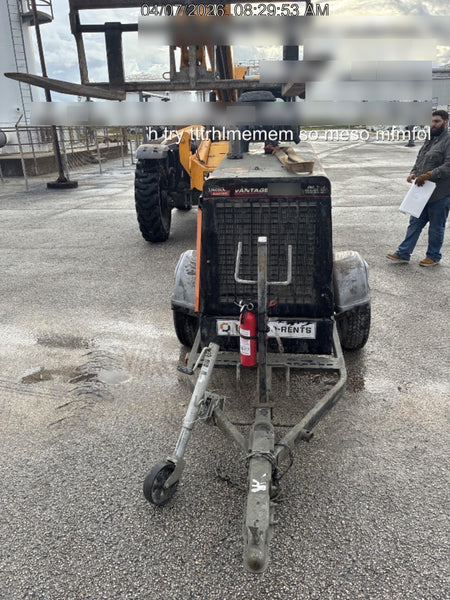 2022 Lincoln Electric Vantage 549X Crosslink Technology, Trailer Mounted, ES Decals, T3