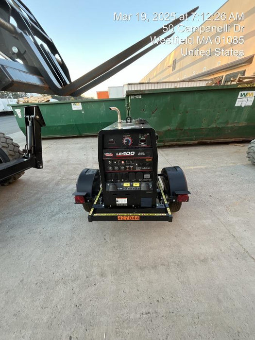 2024 Lincoln Electric LE400 Kubota V1505, Trlr, Cable Rack, Light Kit, ES Decals, T3