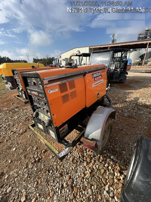 2022 Lincoln Electric LE400 Kubota V1505, Trlr, Cable Rack, Light Kit, ES Decals, T3