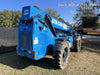 2019 Genie GTH-1056 Cab/Heat/AC, Solid RT Tires, LED Work Lights, Beacon 60" QA Carriage, 60" Forks