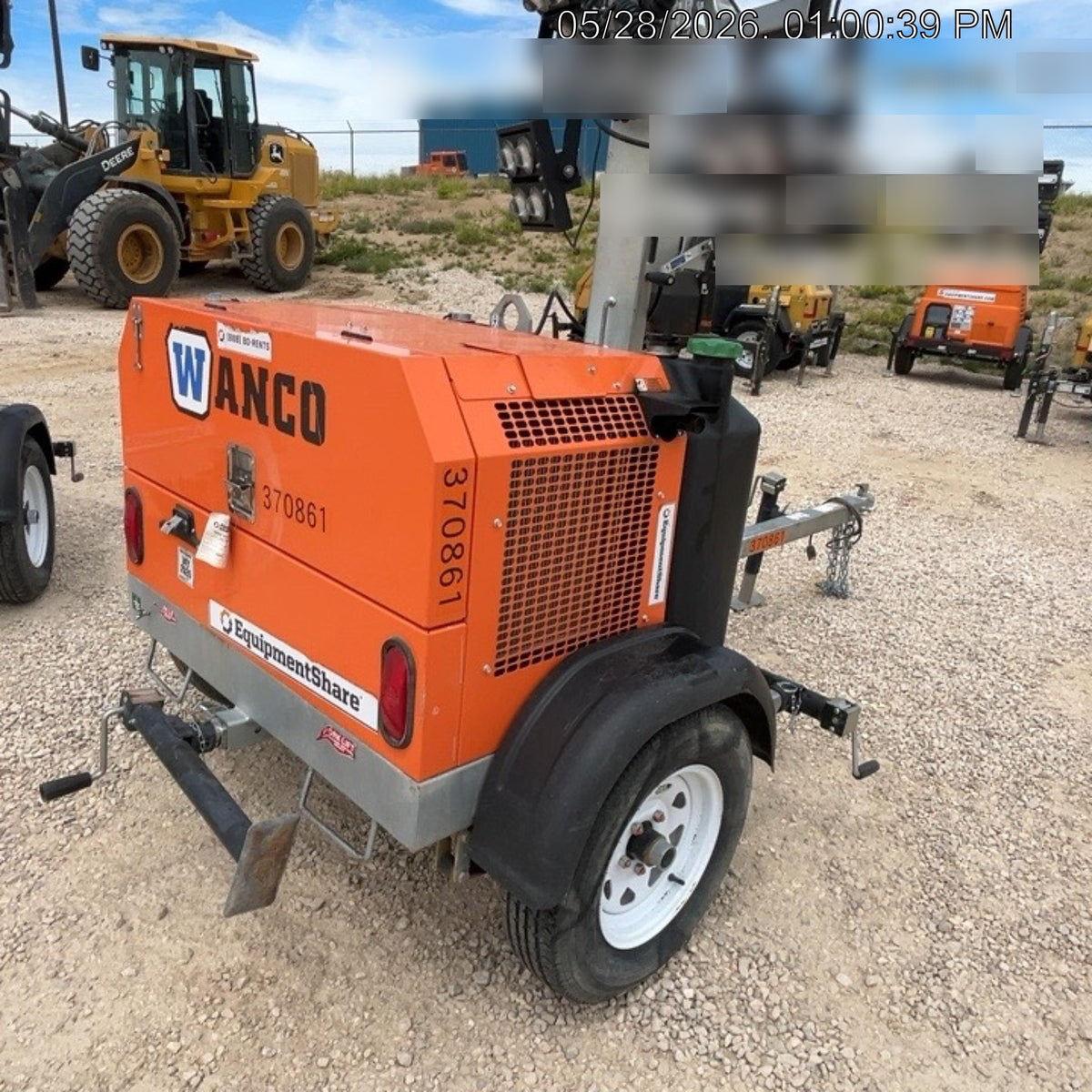 2023 Wanco WLTT-4MM4K Diesel, Deep Sea Controller, Shore Power Plug, Auto Start, (4) 350W LED Floodlights, 4kW Generator, 60 Gal Fuel Tank, 2" Ball, T3