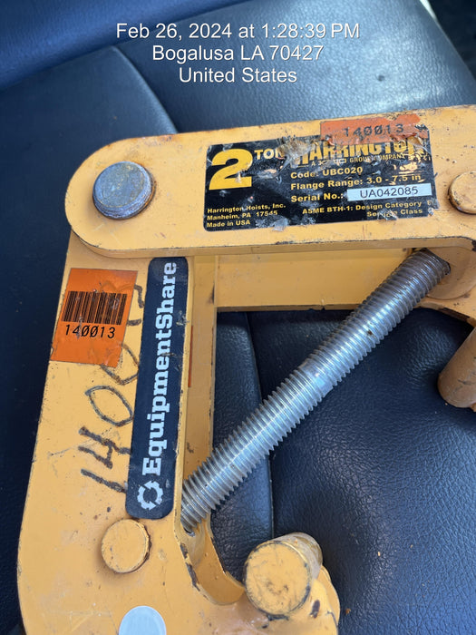 2021 HARRINGTON UBC020