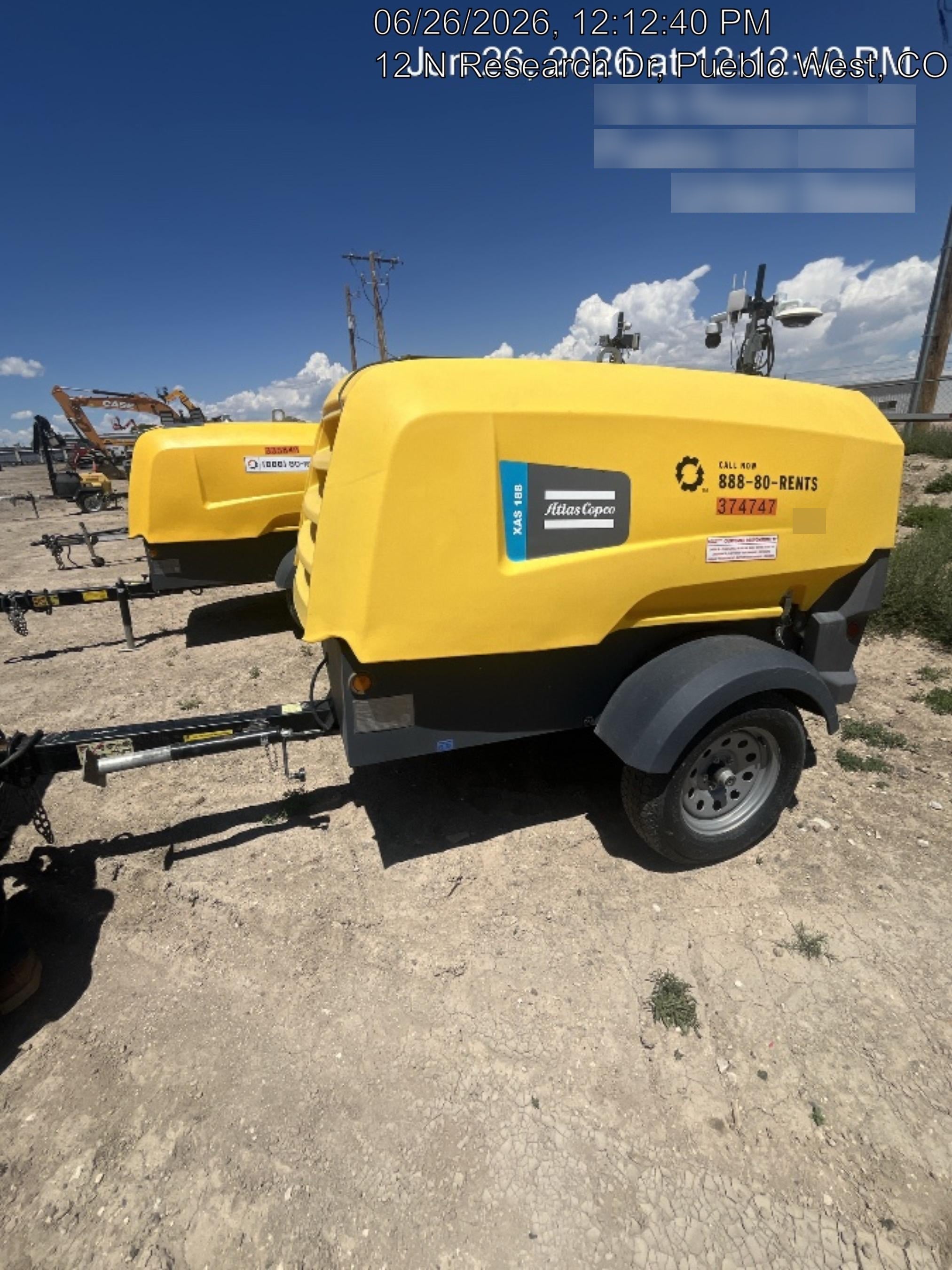 2023 ATLAS COPCO XAS188 CWK
