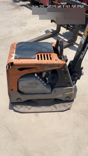 2023 Multiquip MV308GH Honda GX270, 18" Plate, Tachometer