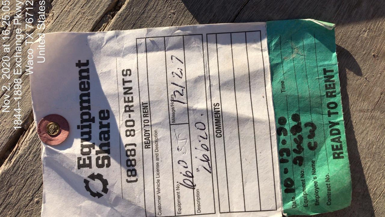 2020 Kubota RTV-X1140 4 Seat UTV, 4WD, Canopy, Standard Rental Spec