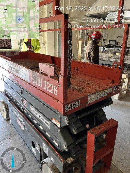 2018 Skyjack SJIII-3226 Skyjack SJIII3226 Scissor Lift w/Trojan Batteries