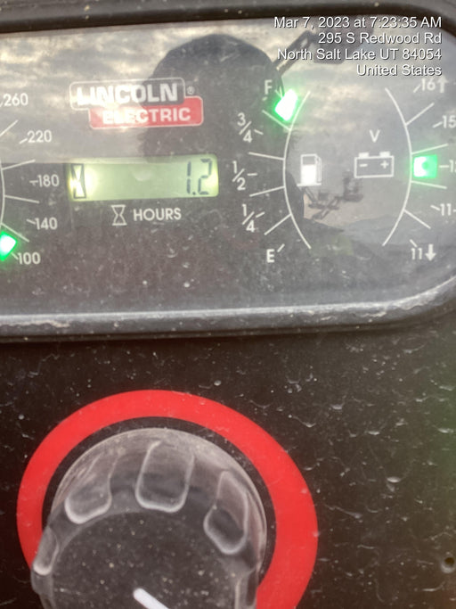 2021 Lincoln Electric Vantage 549X Ready Pak 3, ORANGE (includes trailer, cable rack, fender light kit)