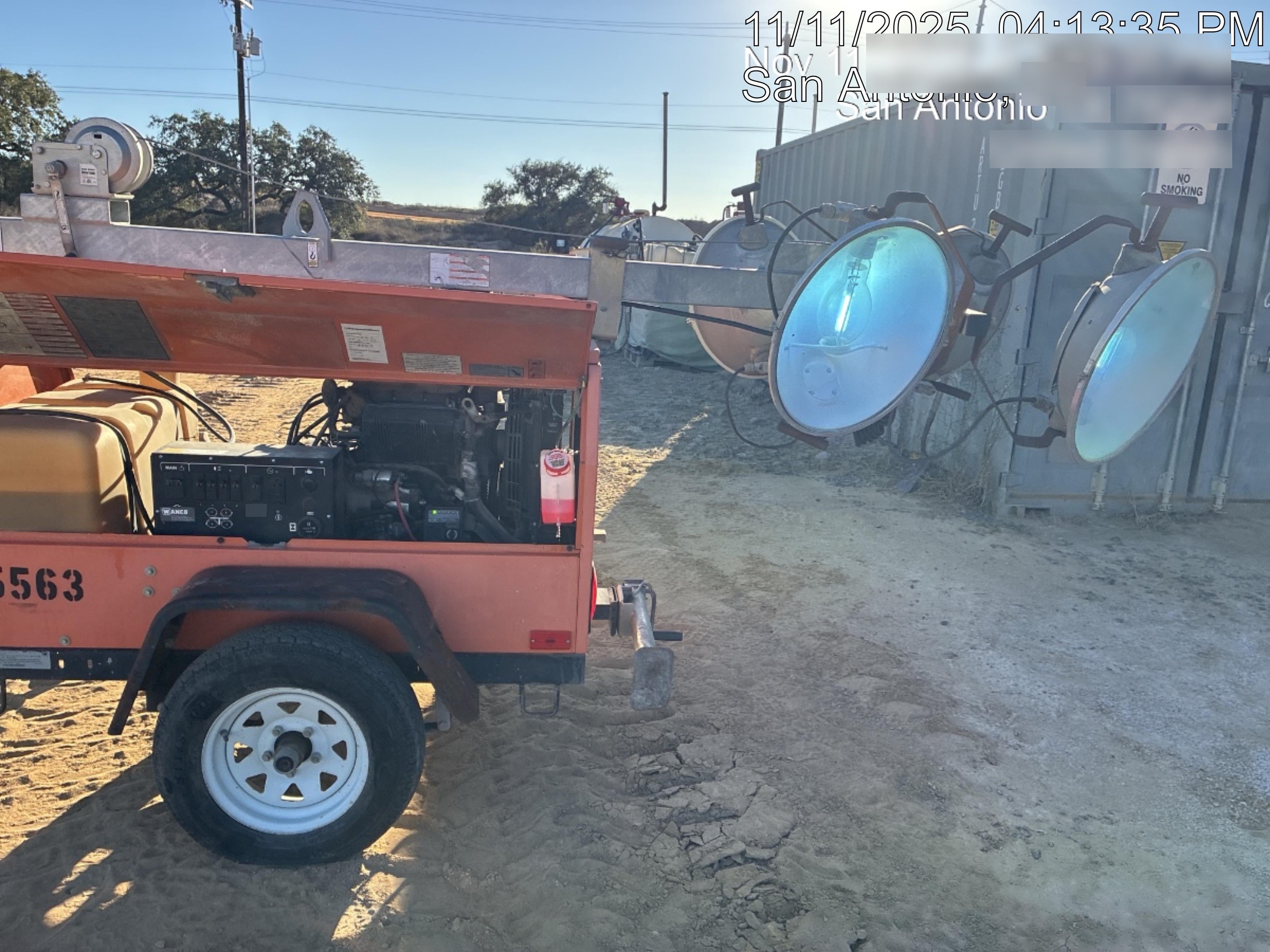 Wanco WLT-4M WANCO WLT-4M 6 kW Towable Light Generator