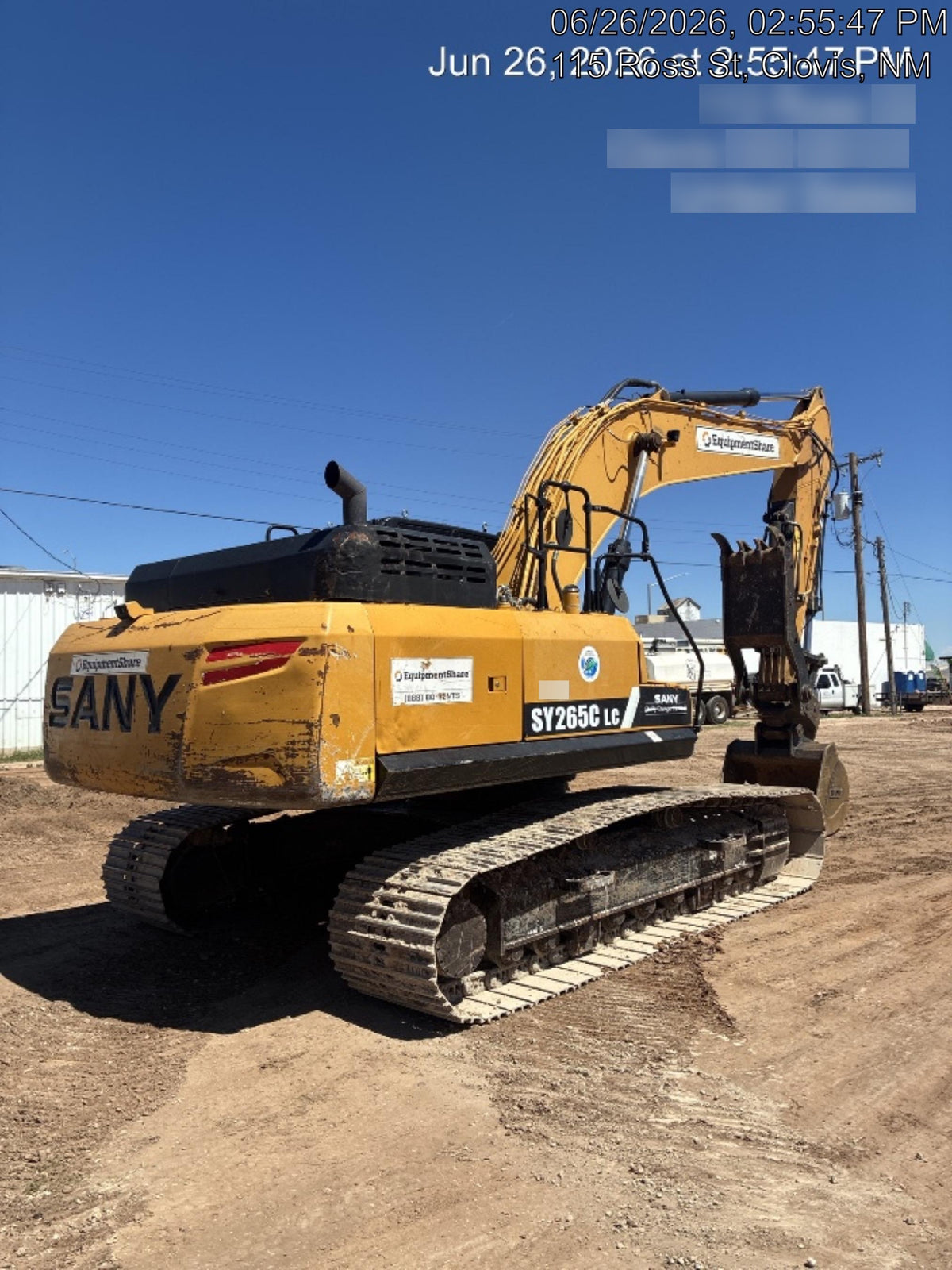 2019 SANY SY265C LC