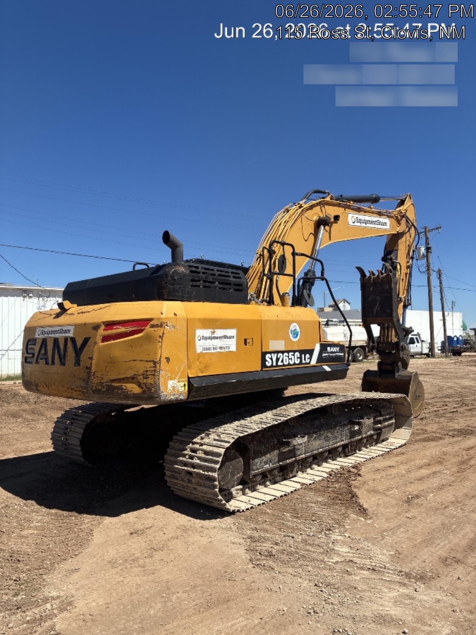2019 SANY SY265C LC