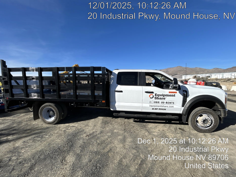 2024 FORD F550 Stake Bed - Rental