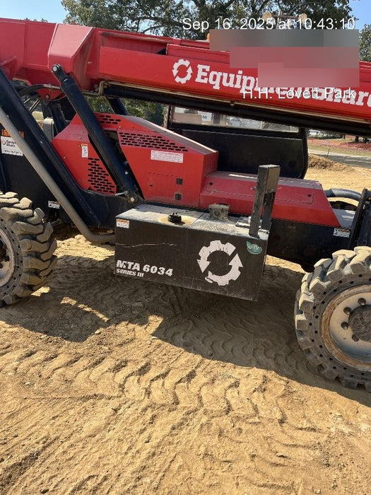 2020 Manitou MTA6034 Canopy, Solid Tires, Work Lights, Beacon, Aux Hydraulics, Back up Alarm, Mirrors, ES Keypad