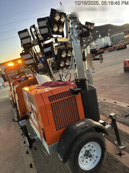 2024 Wanco WLTT-4MM4K Diesel, Deep Sea Controller, Shore Power Plug, Auto Start, (4) 350W LED Floodlights, 4kW Generator, 60 Gal Fuel Tank, 2" Ball, T3