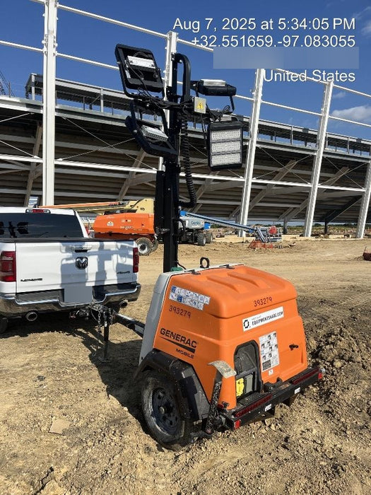 2024 Generac MLT2 Diesel, Flex Switch 120V Input, Powerzone Controller, 
(4) 320W LED Lights, 4kW Generator, 39.9 Gal Fuel Tank, 2" Ball, T3