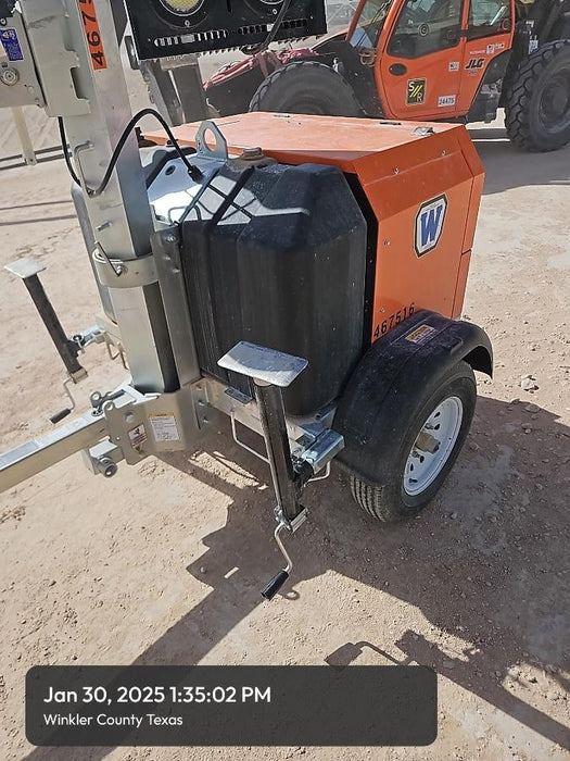 2024 Wanco WLTT-4MM4K Diesel, Deep Sea Controller, Shore Power Plug, Auto Start, (4) 350W LED Floodlights, 4kW Generator, 60 Gal Fuel Tank, 2" Ball, T3