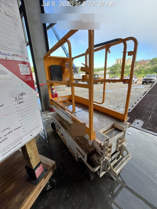 Custom Equipment HB-1430 Hy-Brid Scissor Lift
Platform capacity up to 670 lbs
Working height up to 20 ft
Weighs under 1,700 lbs
Non-marking wheels