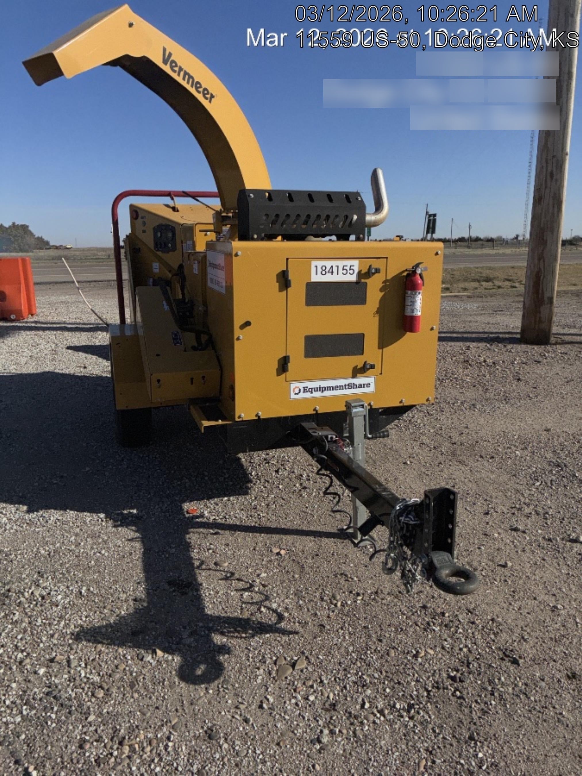 2021 VERMEER BC1000XL Diesel
