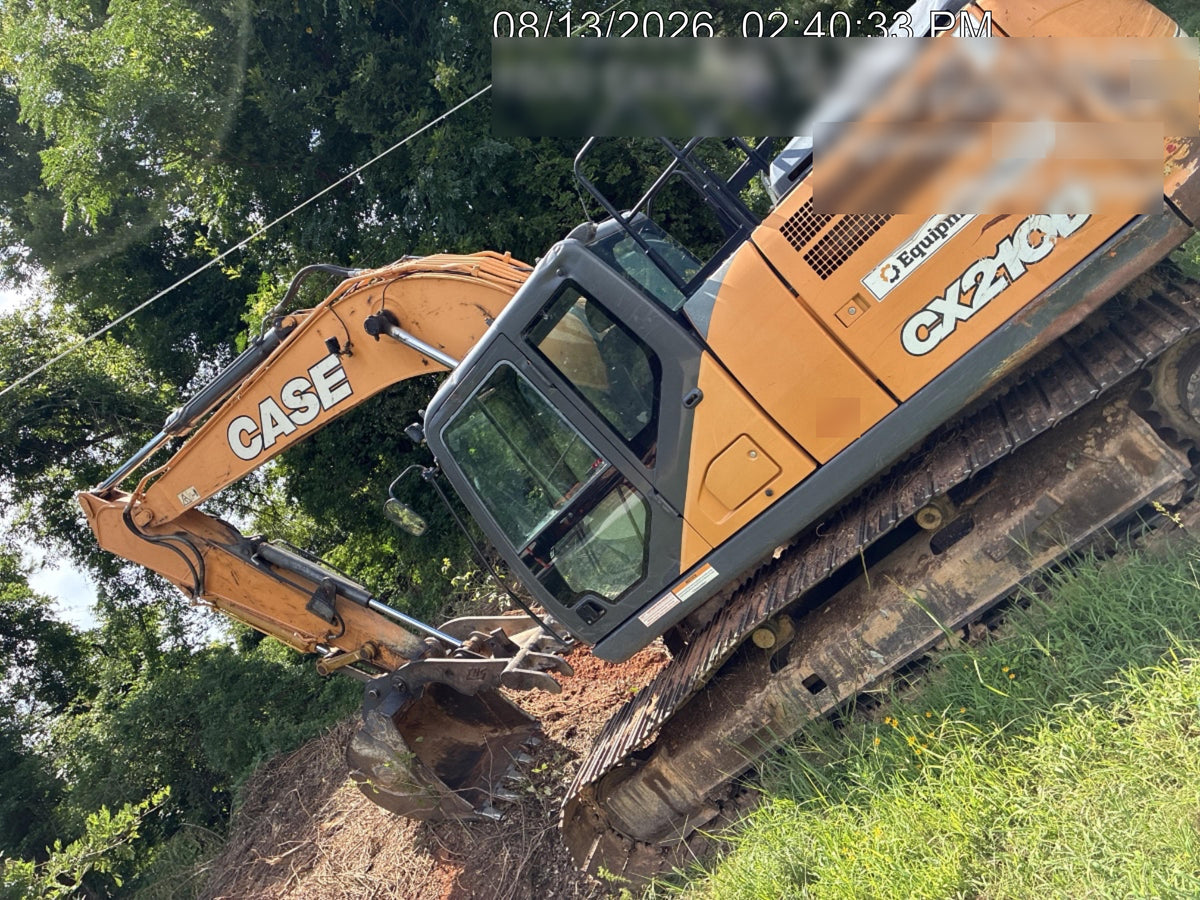 2020 CASE CX210D