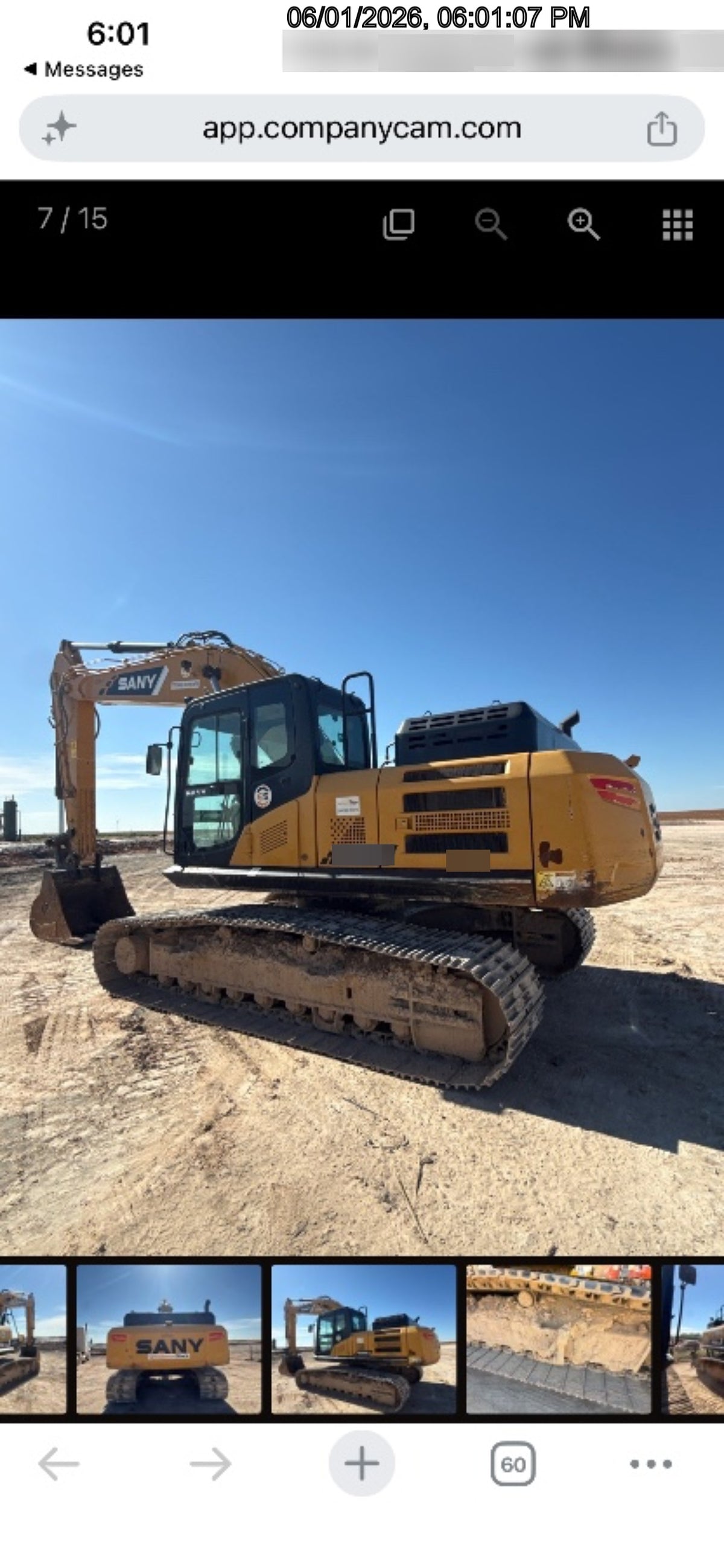 2018 SANY SY265C LC