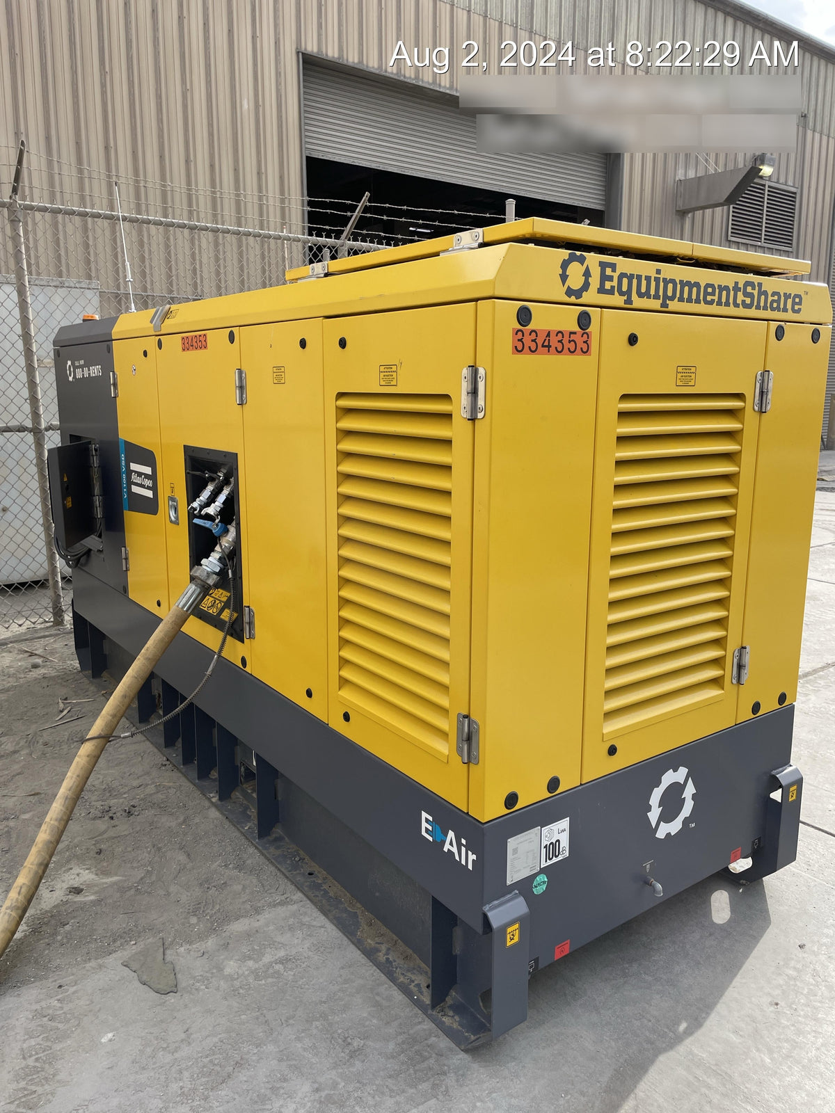 2023 ATLAS COPCO E-AIR V1100