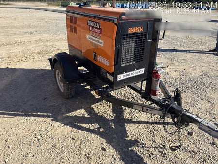 2021 Lincoln Electric Vantage 322 Vantage 322 Ready Pak 3 w/ Telematics & Decals, ORANGE (includes trailer, cable rack, fender light kit)