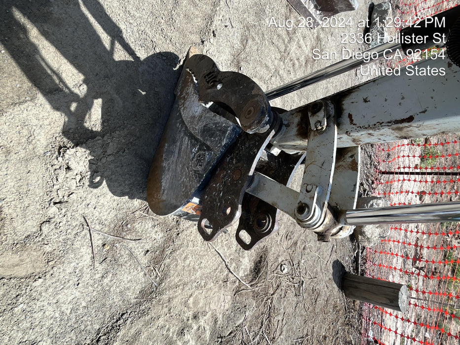 2024 STEEL UNLIMITED 12" Bucket, Mini Excavator. Steel Unlimited