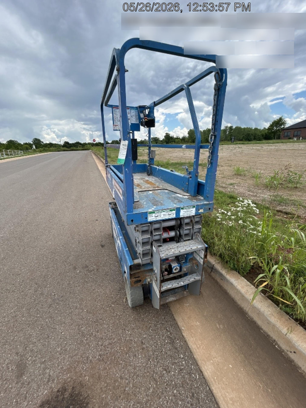 2019 Genie GS-1930 Fixed rails with chain Entry