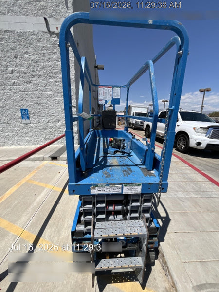 2019 Genie GS-1930 Fixed rails with chain Entry