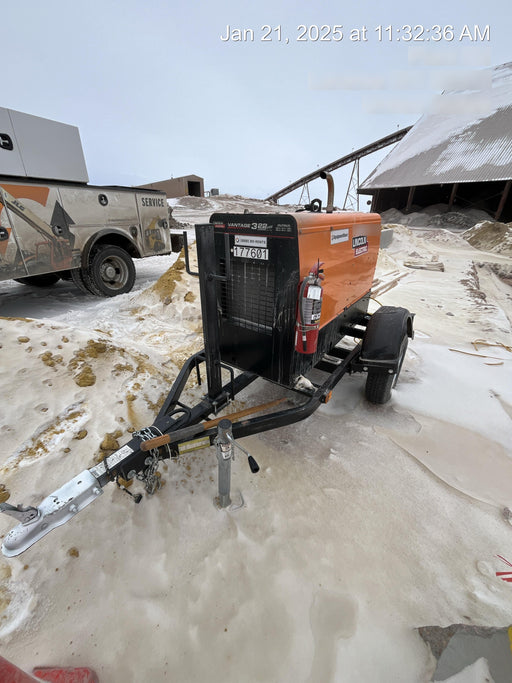 2021 Lincoln Electric Vantage 322 Vantage 322 Ready Pak 3 w/ Decals, ORANGE (includes trailer, cable rack, fender light kit) NO Telematics