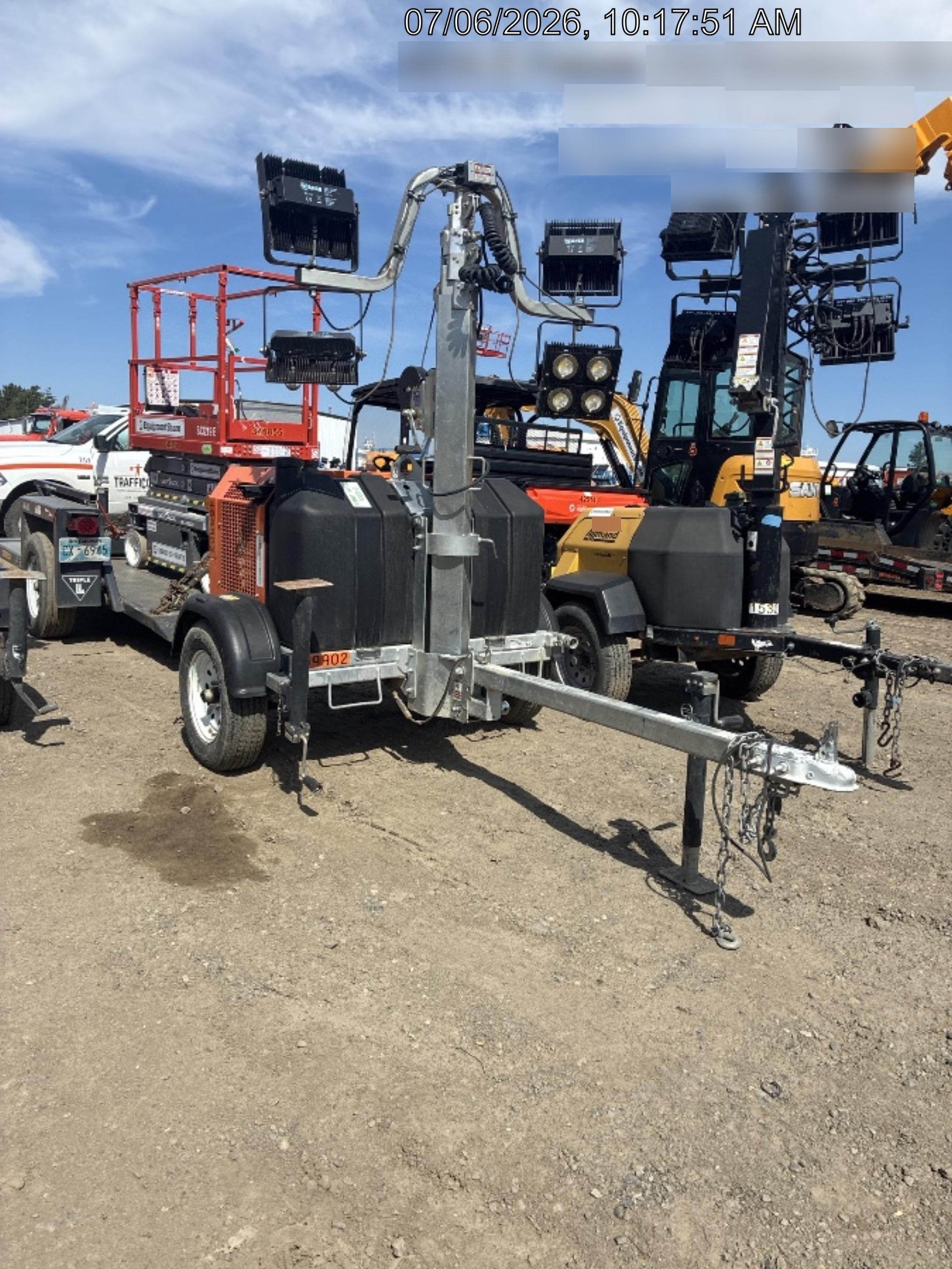 2024 Wanco WLTT-4MM4K Diesel, Deep Sea Controller, Shore Power Plug, Auto Start, (4) 350W LED Floodlights, 4kW Generator, 60 Gal Fuel Tank, 2" Ball, T3