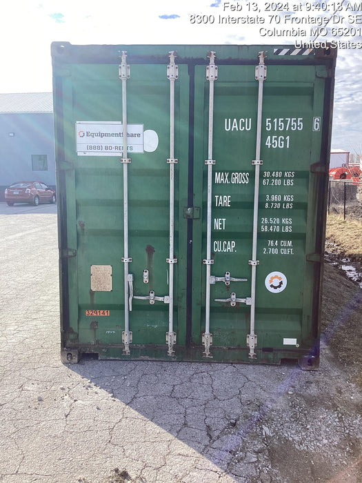 2023 CONEX Storage Container 8'x8'x40'