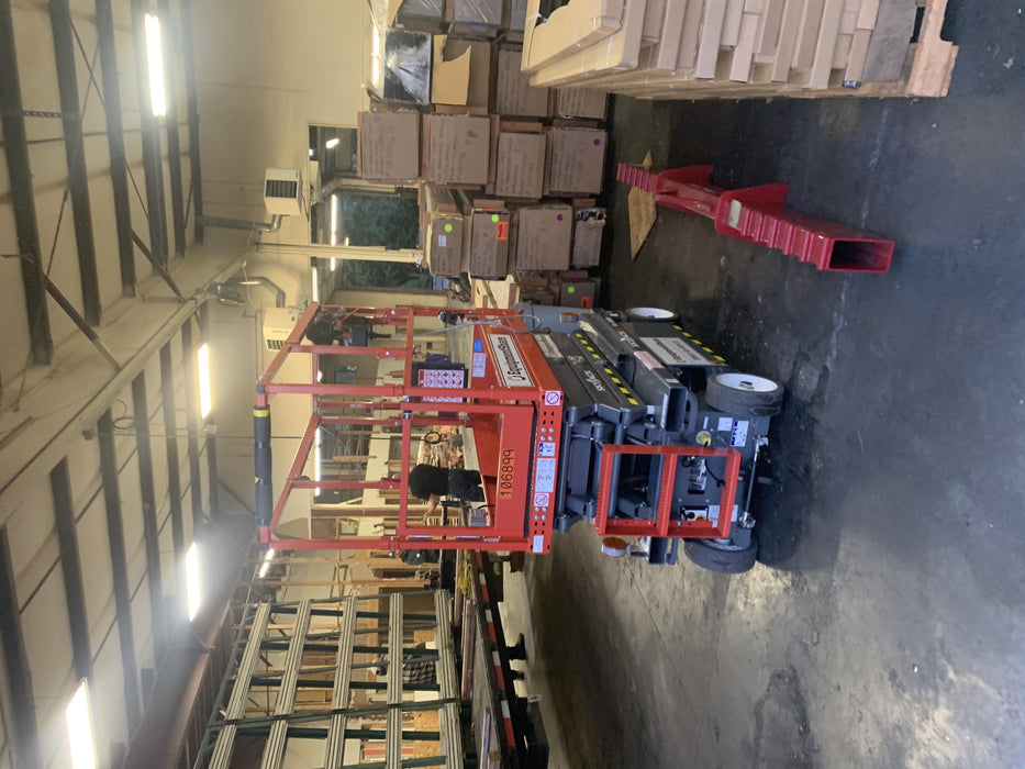 2020 Skyjack SJIII-3219 Solid NM Tires, Half height spring hinged entry gate, Dual Beacons, 800W Inverter