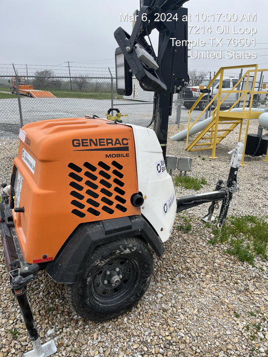 2023 Generac MLT2 Diesel, Flex Switch 120V Input, Powerzone Controller, 
(4) 320W LED Lights, 4kW Generator, 39.9 Gal Fuel Tank, 2" Ball, T3