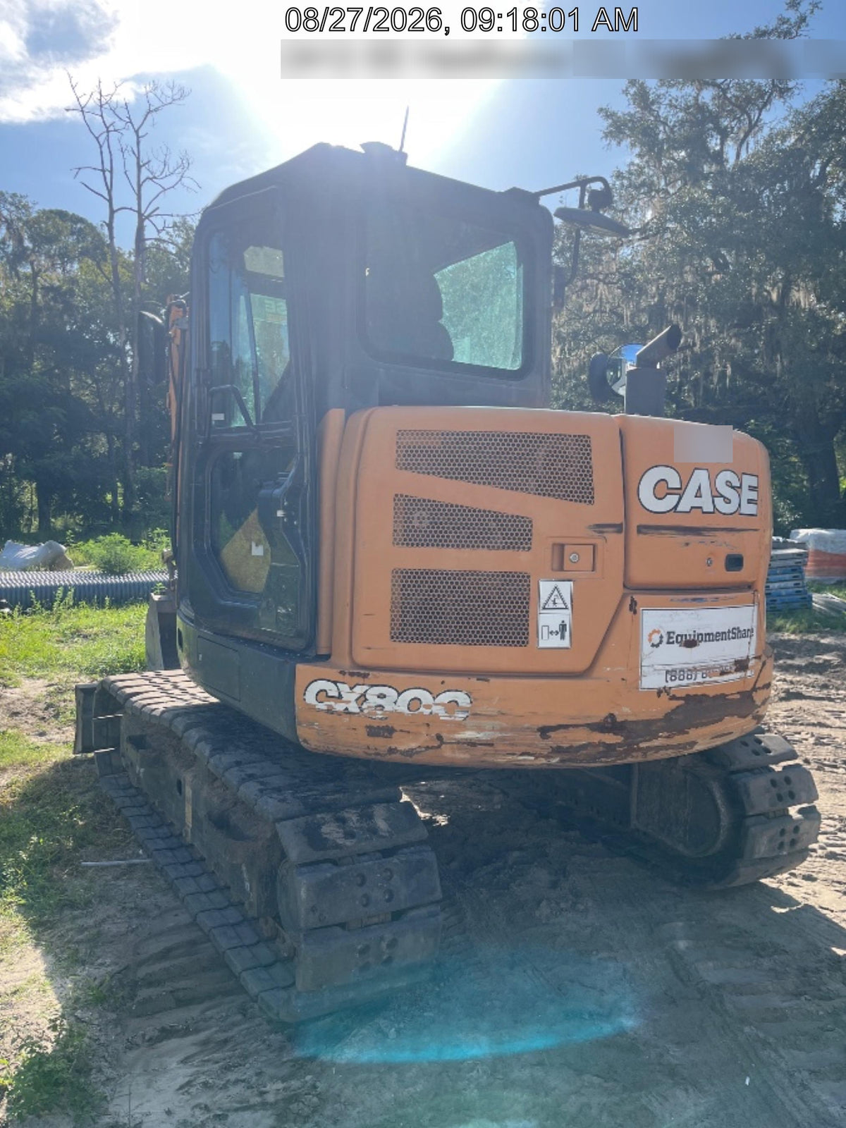 2019 CASE CX80C