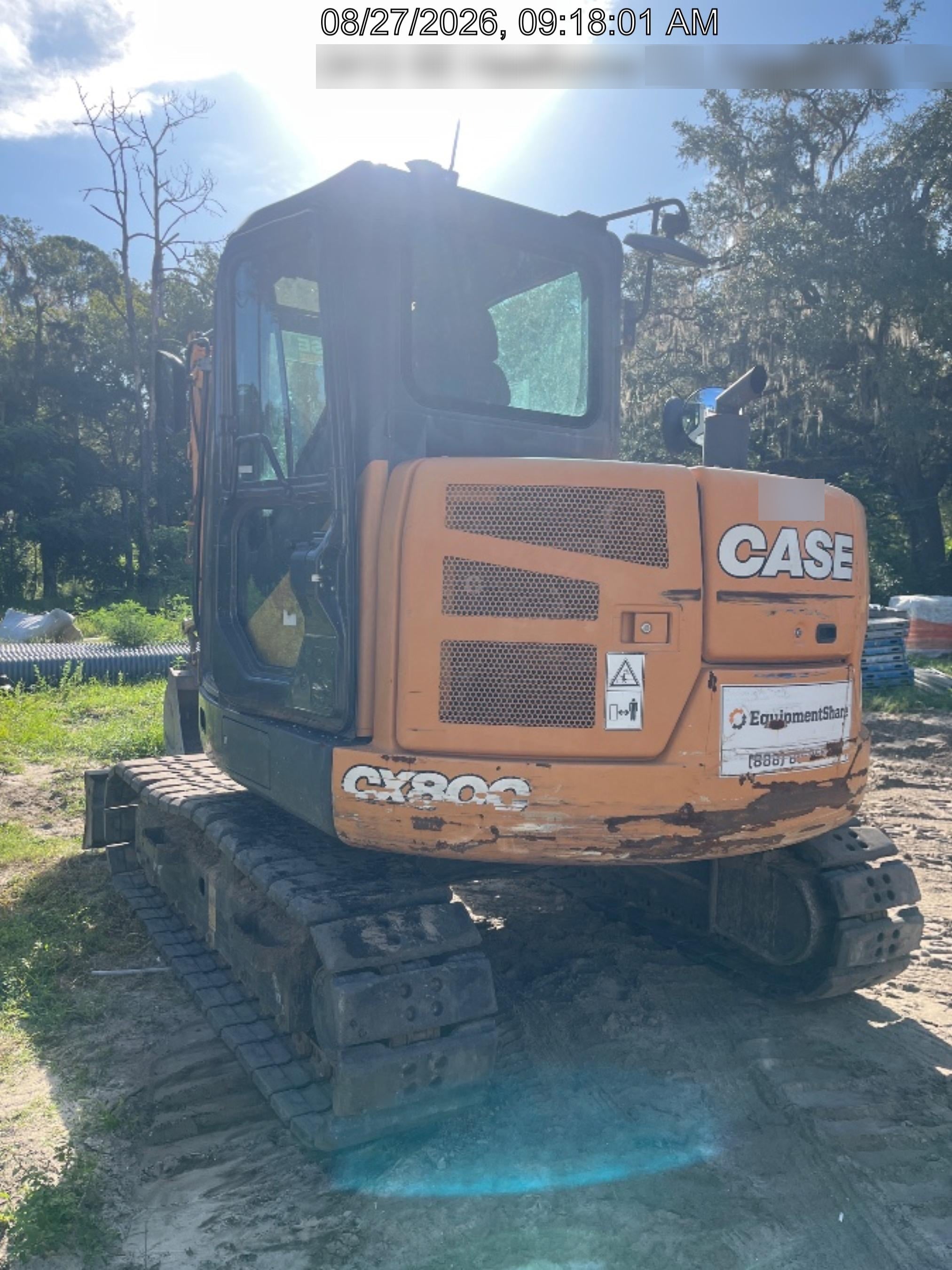 2019 CASE CX80C