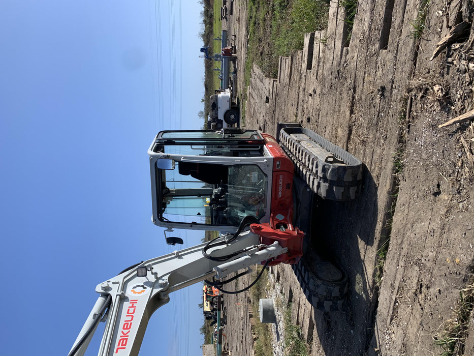 2020 Takeuchi TB250-2C Cab/Heat/Air, Rubber Tracks, Manual TAG QC