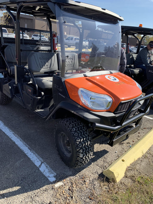 2022 Kubota RTV-X1140W-H Plastic Canopy, Windshield Acrylic Clear, LED Strobe Light, Wire Harness Kit, Back up Alarm