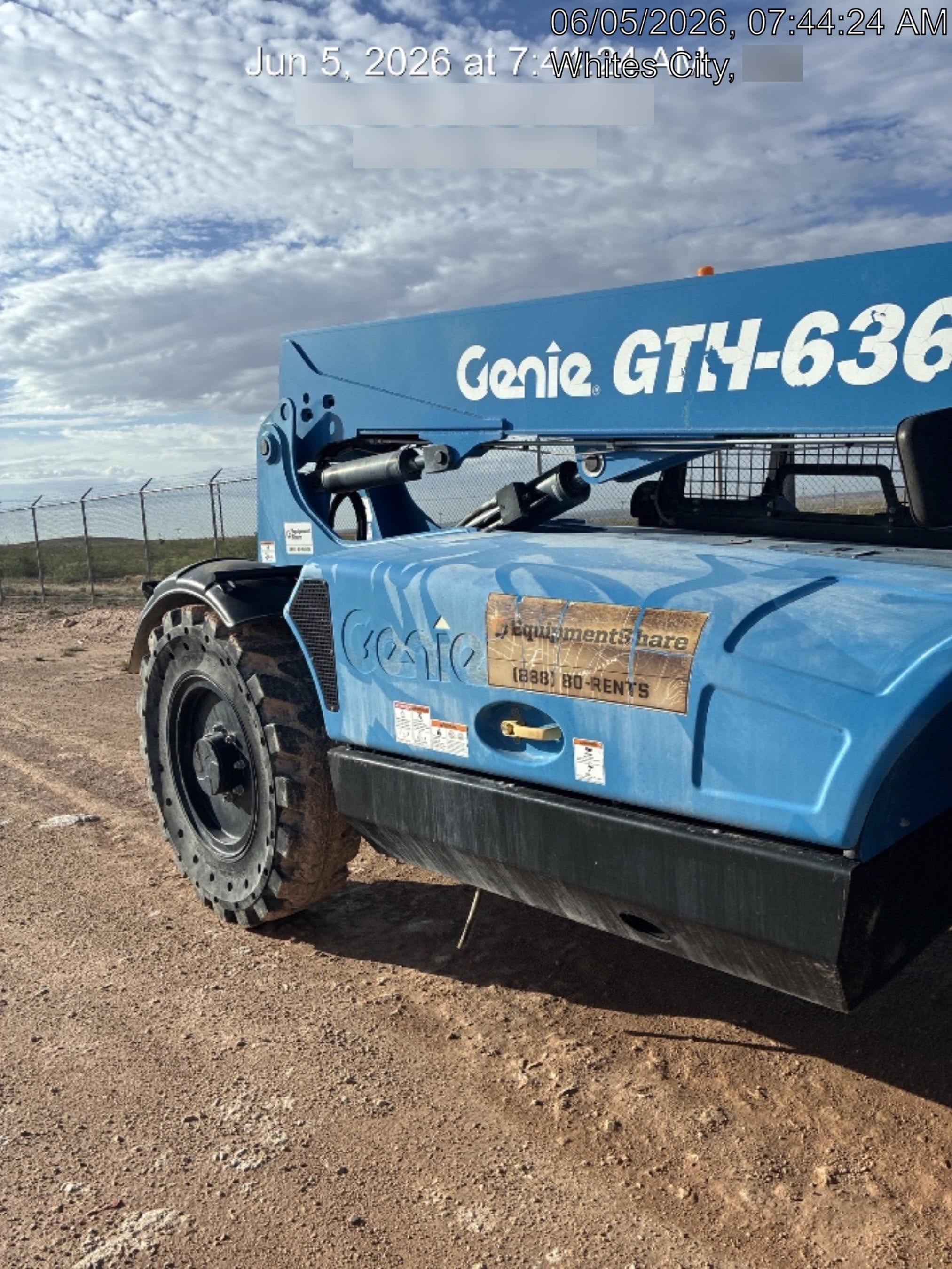 2018 GENIE GTH-636