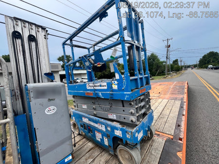 2020 Genie GS-1930 Solid Non Marking Tires, Beacon, Folding rails with half height swing gate