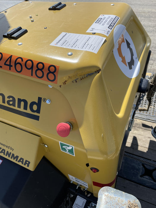 2022 Allmand NLV3GR (4) LED Light Fixture 350W, 23' Vertical Mast, 3kW Prime, Towable, ES Decals, T3