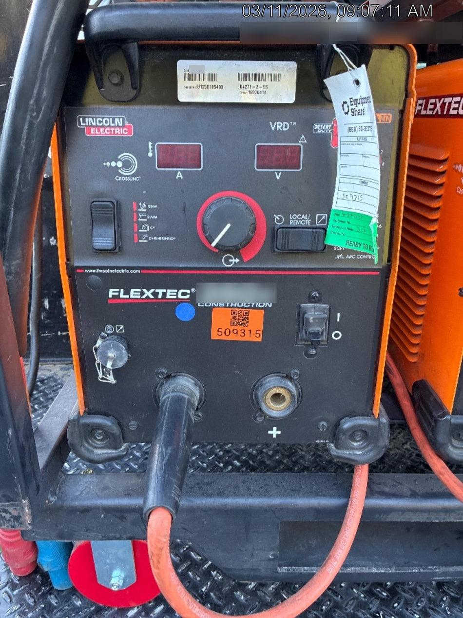 2025 LINCOLN ELECTRIC FLEXTEC 350X