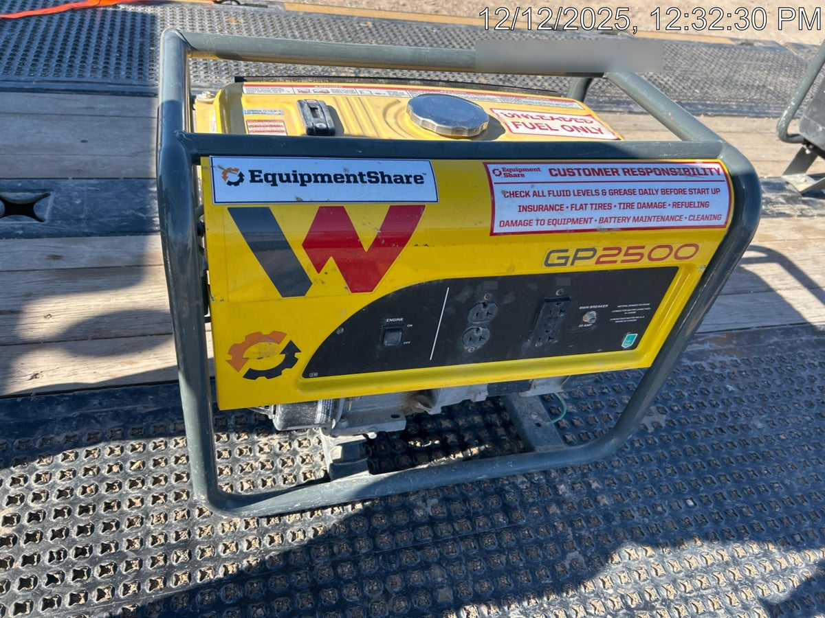 2021 WACKER NEUSON GP2500A