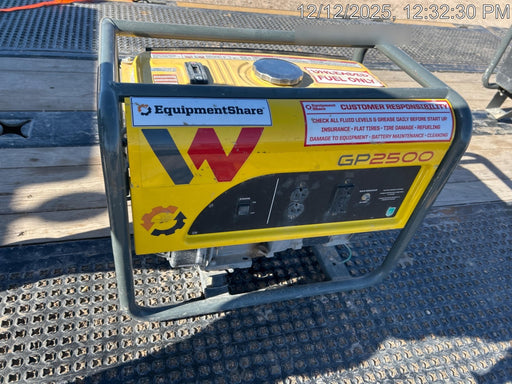 2021 WACKER NEUSON GP2500A