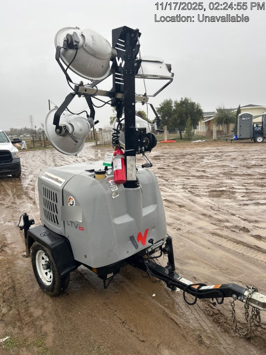 2019 Wacker Neuson LTV6L-MH Wacker Neuson LTV6L Mobile Light Tower w/Fuel Level Sensor Installed