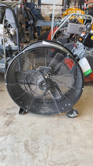 2019 CENTRAL MACHINERY 24" SHOP FAN