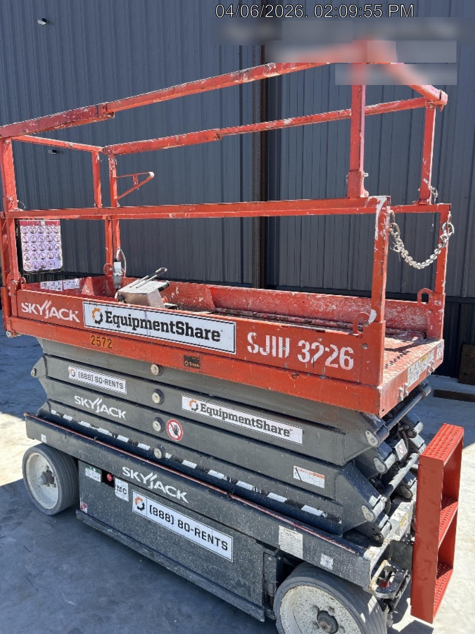 2016 Skyjack SJIII-3226 Standard Options