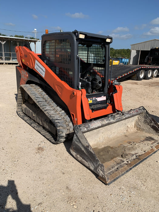 2020 Kubota SVL95-2SHC Cab, Rubber Tracks, Hydraulic Quick Coupler