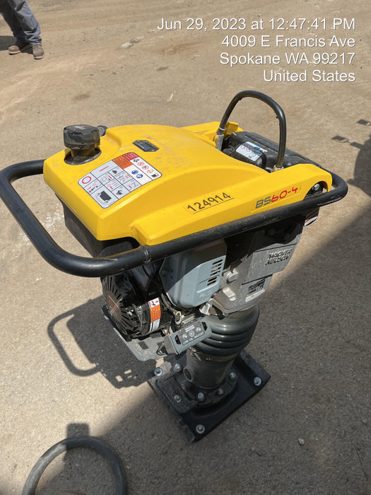 2021 WACKER NEUSON BS60-4As