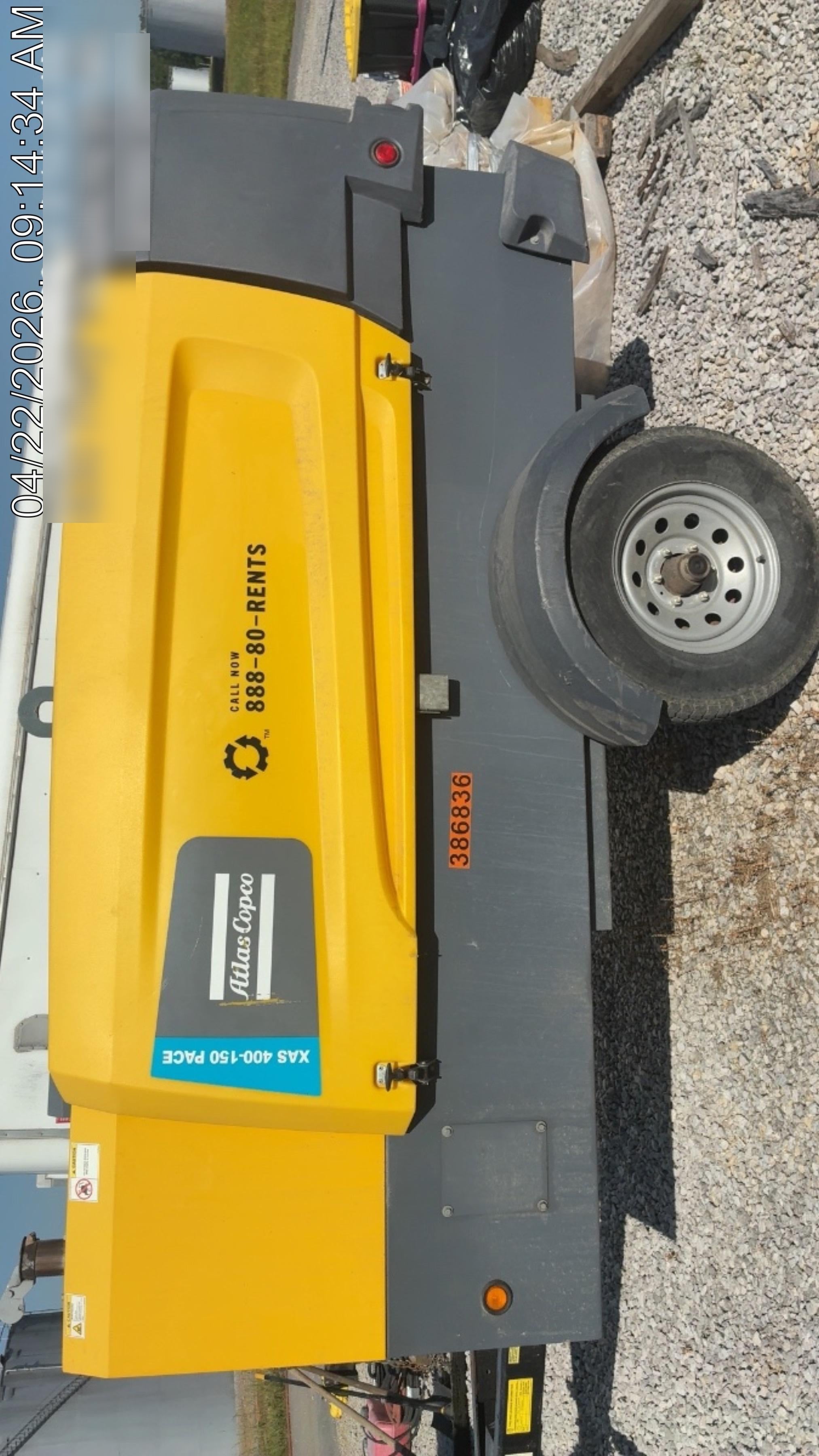 2024 ATLAS COPCO XAS 400-150 PACE